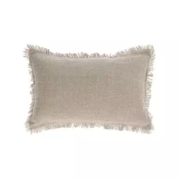 Наволочка для декоративной подушки (la forma) бежевый 50x30 см.