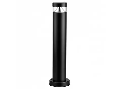 Наземный низкий светильник raggio (lightstar) черный 44.0 см.