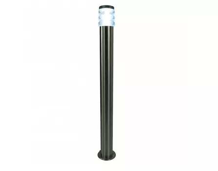 Наземный высокий светильник portico (arte lamp) черный 110 см.