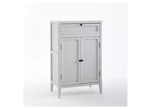 Низкий шкаф eugénie (laredoute) белый 75x120x44 см.