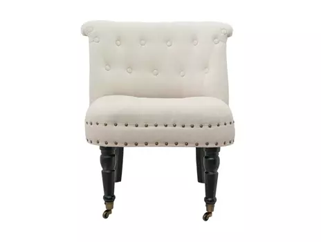 Низкое кресло для дома aviana beige (mak-interior) бежевый 70x75x60 см.