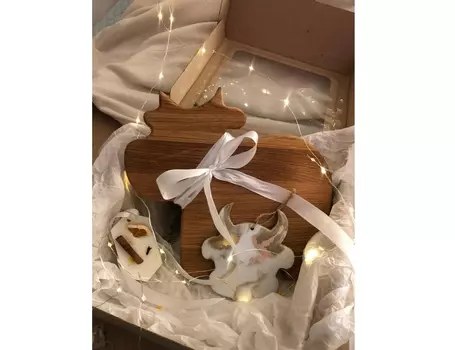 Новогодний набор (kovka object) коричневый