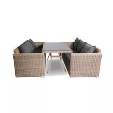 Обеденная группа дабл мокко (outdoor) бежевый