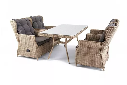 Обеденная группа кьянти (outdoor) 160x75x90 см.