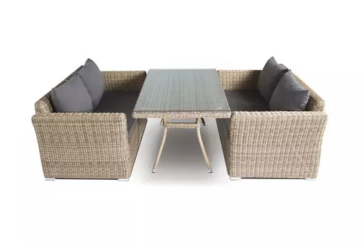 Обеденная группа мокко (outdoor) бежевый