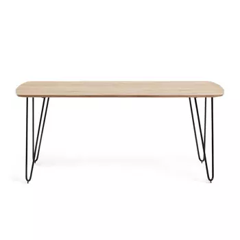 Обеденный стол barcli (la forma) бежевый 200x76x95 см.