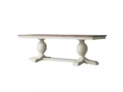 Обеденный стол baroque (myfurnish) белый 180.0x78.0x93.0 см.