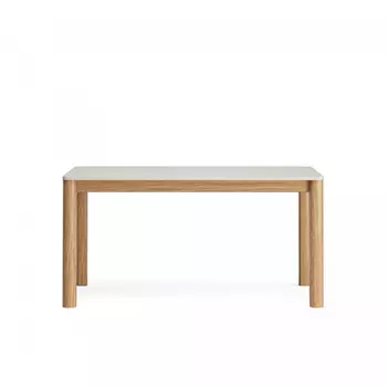 Обеденный стол bergen (the idea) бежевый 150x75x80 см.