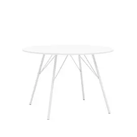 Обеденный стол мемфис (stool group) белый 75 см.