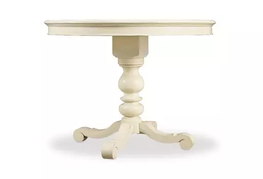 Обеденный стол sandcastle (gramercy) белый 122x76x122 см.