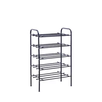 Обувница комо 5 (leset) черный 51x84x32 см.