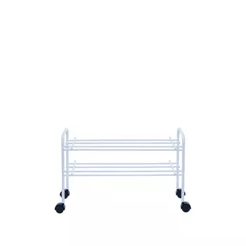 Обувница с колесами комо 2 (milli) белый 71x45x32 см.