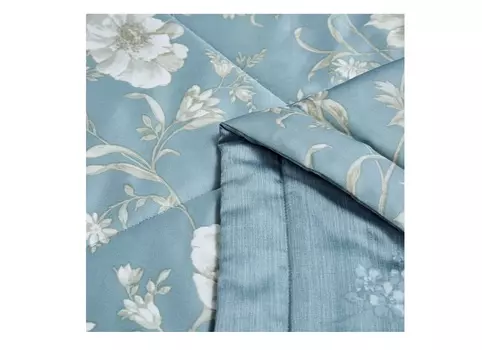 Одеяло летнее (160х220) (asabella) голубой 50x10x37 см.