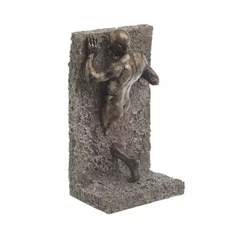 Ограничитель для книг brindisi (to4rooms) золотой 15.0x26.0x11.0 см.