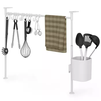 Органайзер кухонный anywhere (umbra) белый 76x51x11 см.