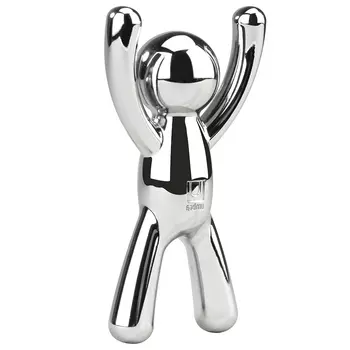 Открыватель для бутылок buddy (umbra) серебристый 5x10x2 см.