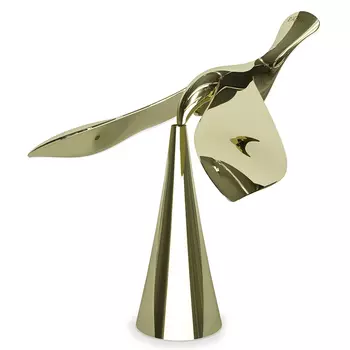 Открыватель для бутылок на подставке tipsy (umbra) золотой 12x13x11 см.