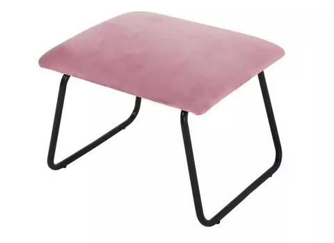 Оттоманка alex (bradexhome) розовый 40x37x40 см.
