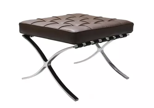 Оттоманка barcelona (bradexhome) коричневый 66x41x52 см.