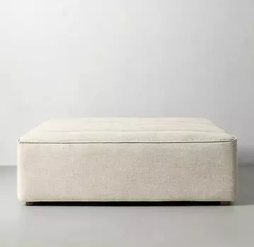 Оттоманка chelsea (idealbeds) серый 115x38x115 см.