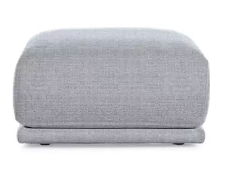 Оттоманка kelston (idealbeds) серый 85x43x70 см.