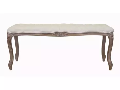 Оттоманка kina (mak-interior) бежевый 110x46x36 см.