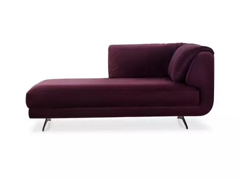 Оттоманка marsala (ogogo) фиолетовый 126x80x176 см.