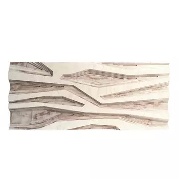 Панно anglewave (archpole) коричневый 88x37 см.