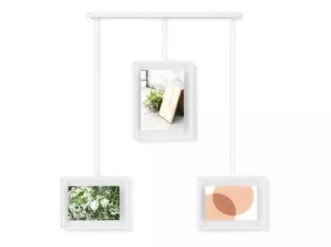 Панно для фотографий exhibit (umbra) белый 46x67x3 см.