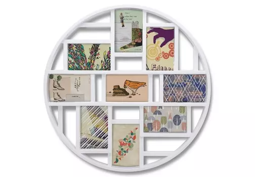 Панно для фотографий luna (umbra) белый 4 см.