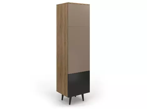 Пенал level 003 (olhause) коричневый 50x185x40 см.