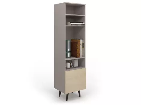 Пенал level 004 (olhause) бежевый 50x185x40 см.