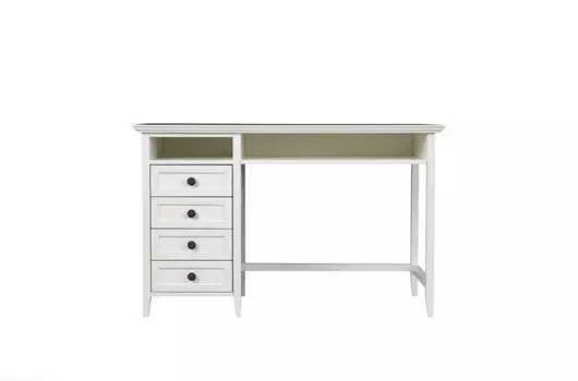 Письменный стол джуниор с ящиками левый 2203-9010 (furni turni) белый 120x75x60 см.