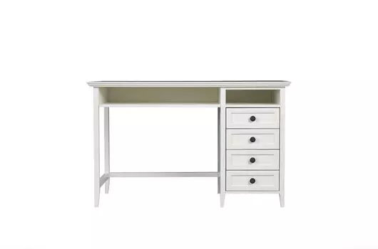 Письменный стол джуниор с ящиками правый (furni turni) белый 1200.0x750.0x600.0 см.