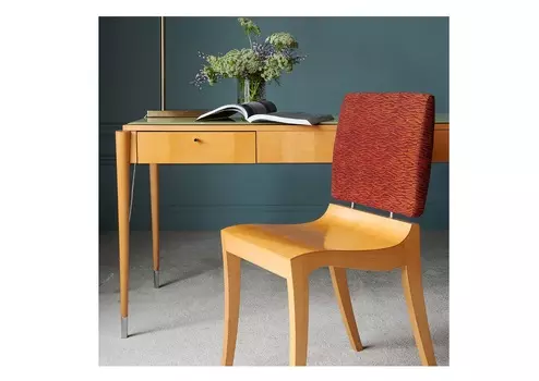 Письменный стол ligne roset (gramercy) желтый 134x78x62 см.