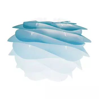 Плафон carmina mini azur (umage) голубой 22 см.