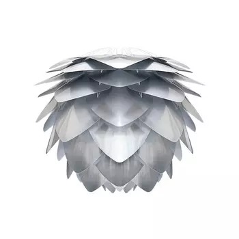 Плафон silvia steel mini (umage) серый 27 см.