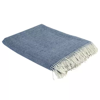 Плед essential (tkano) синий 130x180 см.