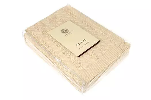 Плед imperio 36 (luxberry) бежевый 200x150 см.