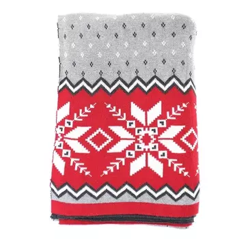 Плед с орнаментом christmas story (enjoyme) мультиколор 130x180x1 см.