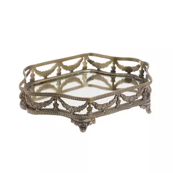 Поднос aeravansel (to4rooms) золотой 29.0x19.0x7.0 см.