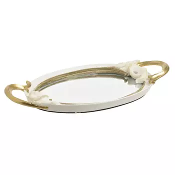 Поднос akyaka (to4rooms) золотой 42x4x23 см.