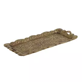 Поднос callie (to4rooms) золотой 30.0x3.0x13.0 см.