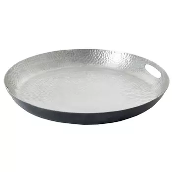 Поднос conde iksan-a-nova (to4rooms) серебристый 50.0x6.0x50.0 см.