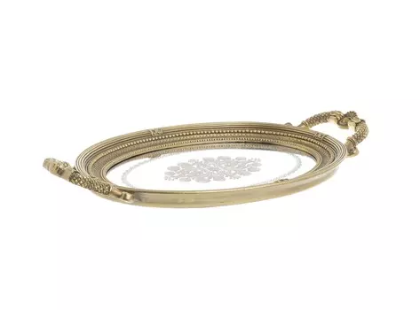 Поднос else (to4rooms) бронзовый 39.5x4.0x23.5 см.
