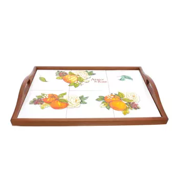 Поднос nuova cer (nuova cer) мультиколор 48x48 см.