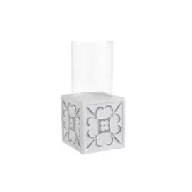 Подсвечник aydan (to4rooms) белый 10.5x22.5x10.5 см.