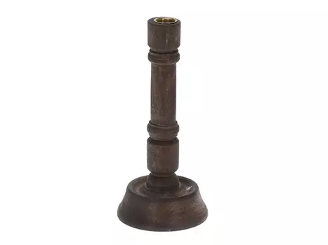 Подсвечник browny wood (ogogo) коричневый 25 см.