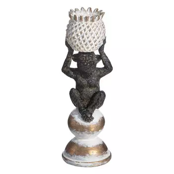 Подсвечник damion (to4rooms) черный 8.0x25.0x8.0 см.