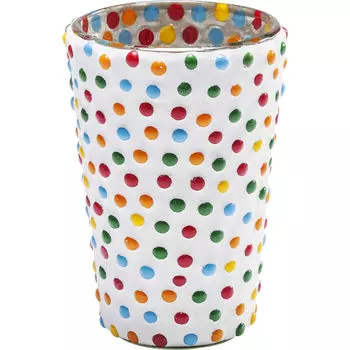 Подсвечник для греющей свечи spoty (kare) мультиколор 7x10x7 см.